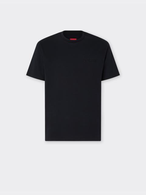 Ferrari Cotton T-shirt with Ferrari logo