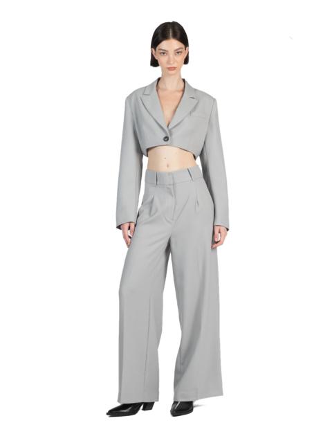 Elleme Cropped Tailored Jacket Grey