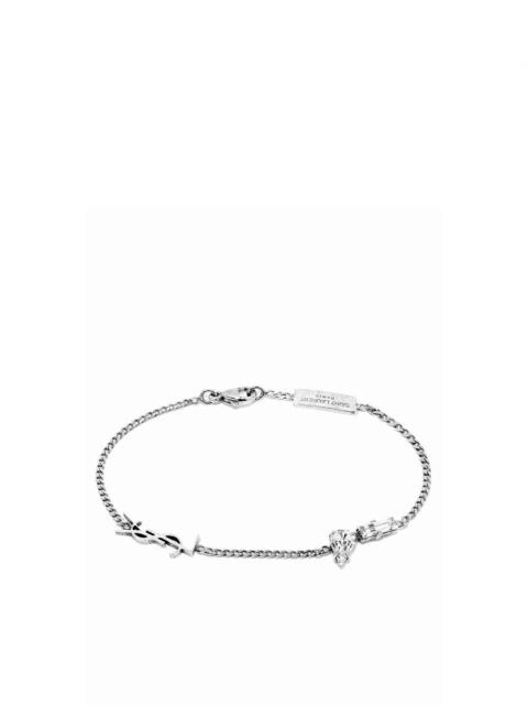 SAINT LAURENT Saint Laurent Women `Cassandre` Charm Bracelet