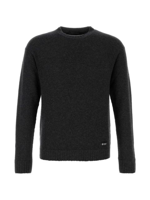 Prada Charcoal Cashmere Blend Sweater