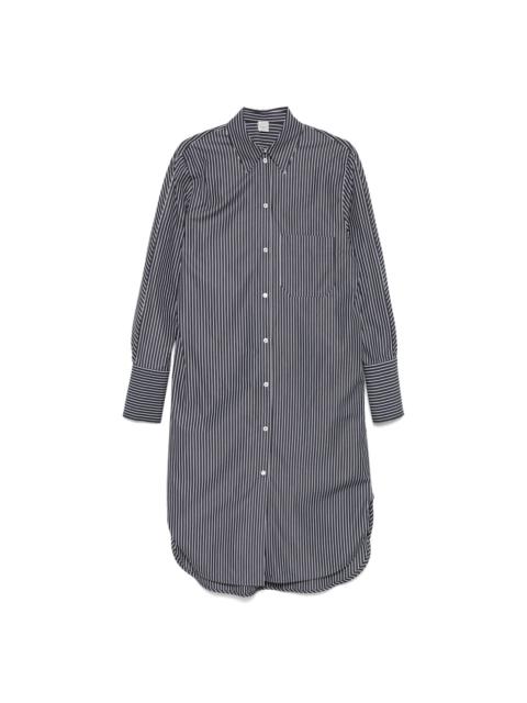 striped shirt dress