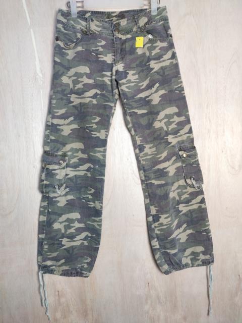 Other Designers Military - Military Green camo multipocket Cargo Pants #2859