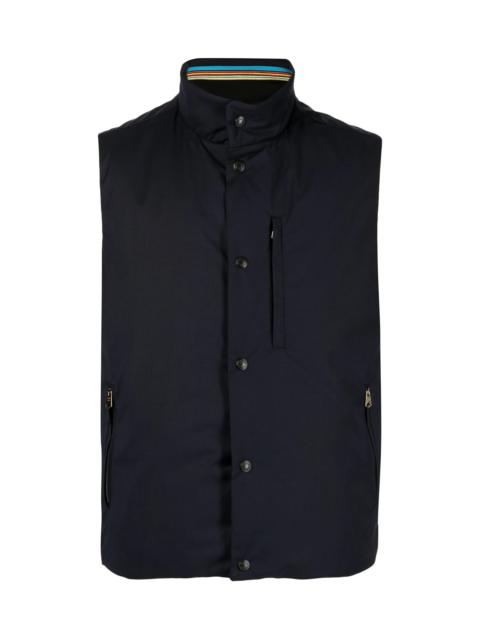 Paul Smith PADDED PRESS-STUD FASTENING VEST