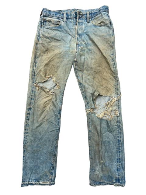 Levi's Vintage 70s Levi’s 501 Selvedge Distressed Denim Jeans 32x31