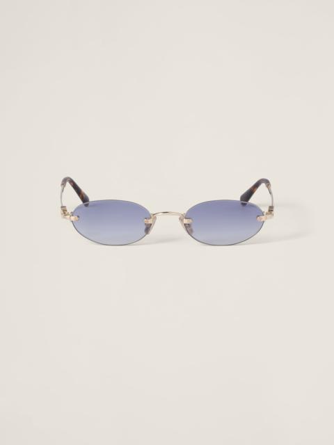 Miu Miu Miu Miu Logo sunglasses