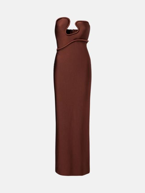 ADRIANA DEGREAS Asymmetric gown