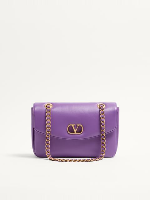 Valentino VALENTINO GARAVANI DJUNA MEDIUM CHAIN BAG IN NAPPA LEATHER