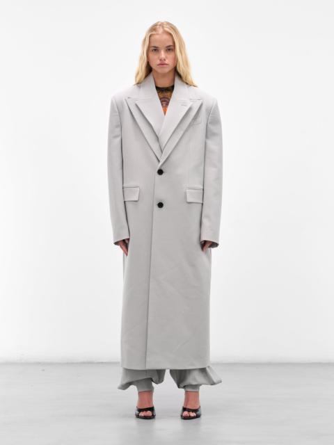 Jean Paul Gaultier Grey Double Layer Coat