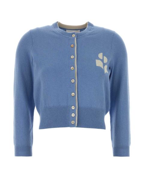 Isabel Marant Étoile Isabel Marant Etoile Women Light-Blue Cotton Blend Lona Cardigan