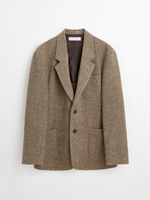 Our Legacy Embrace Blazer Natural Brown Sack Weave