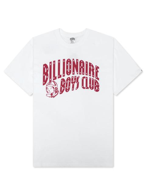 BILLIONAIRE BOYS CLUB CURVE S/S TEE - WHITE