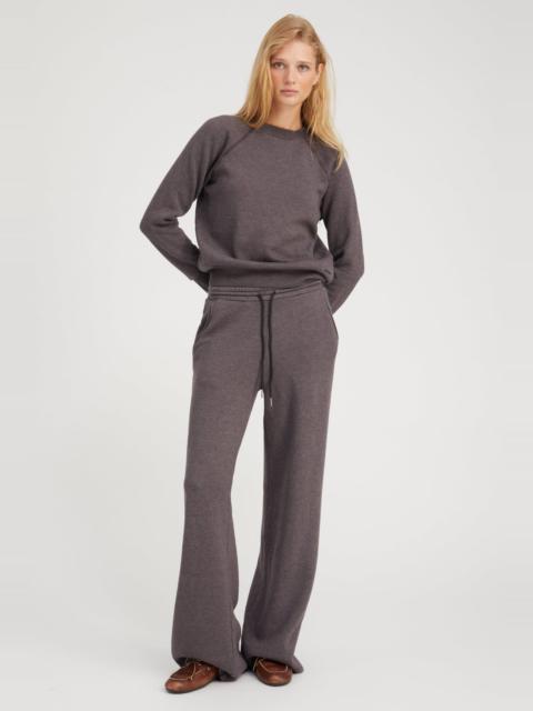 SPRWMN CHARCOAL BAGGY SWEATPANTS