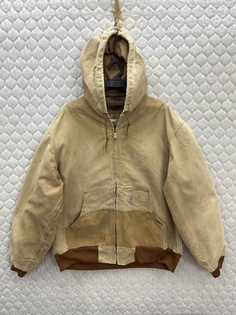 Other Designers Vintage - 🔥🔥🔥STEALS VTG CARHARTT HOODIE SUN FADED JACKET