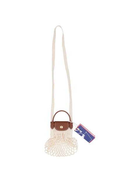 Longchamp Longchamp Le Pliage Filet Extra Small Mesh Handle Bag with Strap