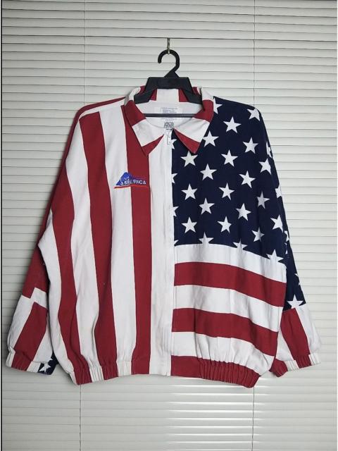 Other Designers COOL🔥🔥VINTAGE 90'S AMERICAN FLAG BLOUSON JACKET