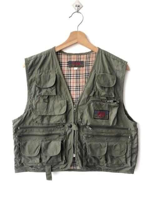 Other Designers Tracey Vest - FSG Nova Check Tactical Bondage Multi Pocket Vest