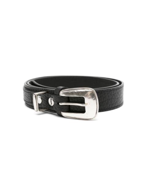 Lemaire leather belt