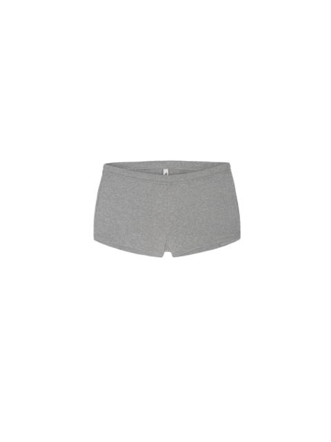 Cou Cou The Boyshort: Cotton Jersey Grey