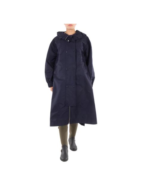 Moncler Moncler Classic Hood Logo-Patch Coat