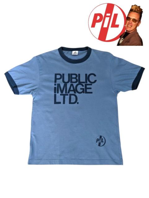 Other Designers Band Tees - PUBLIC IMAGE LTD BLUE INDIGO RINGER BANDTEE