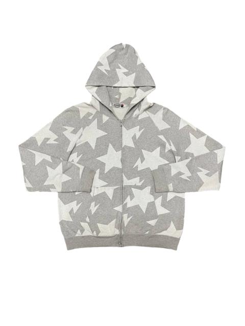 A BATHING APE® OG Bape Bapesta Star Pattern Hoodie Zip Up