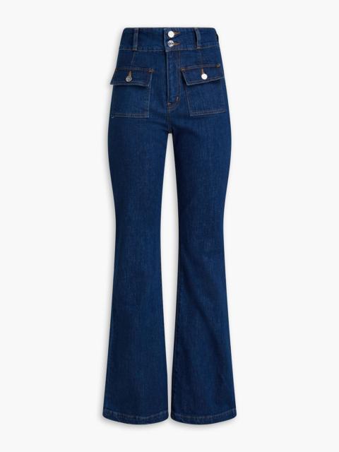 DEREK LAM 10 CROSBY Barlow high-rise flared jeans