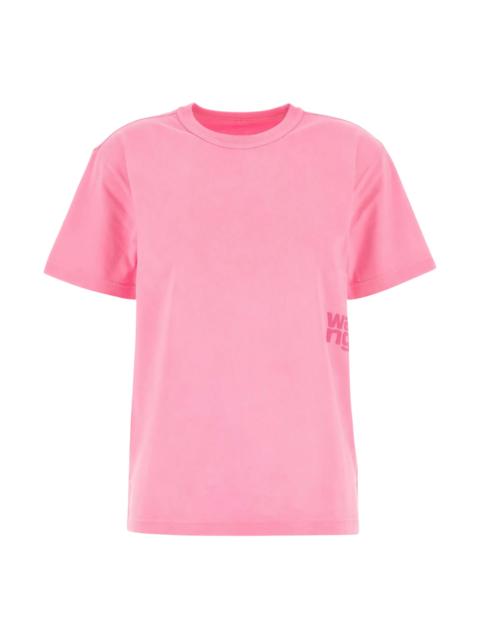 alexanderwang.t Essential Jersey Tee With Puff Logo