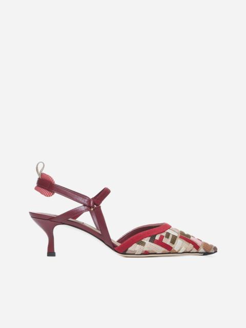 Colibri’ Lite’ FF mesh slingback pumps