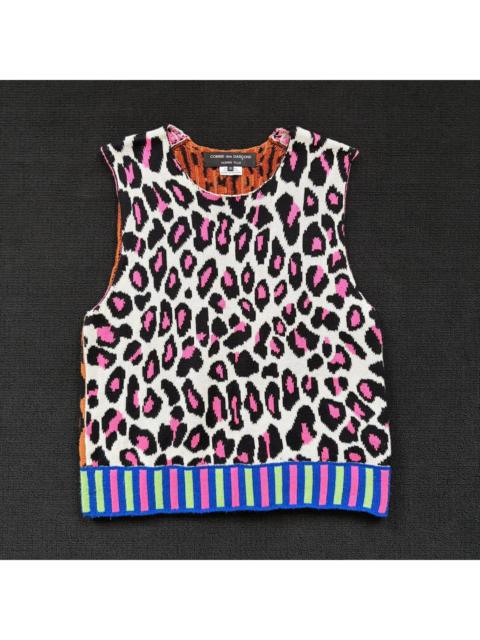 Comme Des Garçons Comme Des Garçons CDG 18SS Leopard Print vest