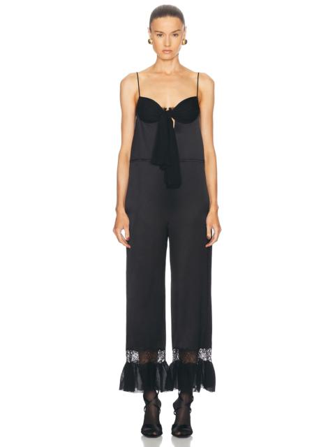 SAINT LAURENT Flare Leg Jumpsuit