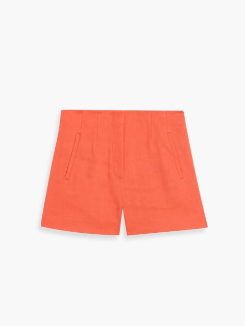 VERONICA BEARD Jazmin linen-blend twill shorts