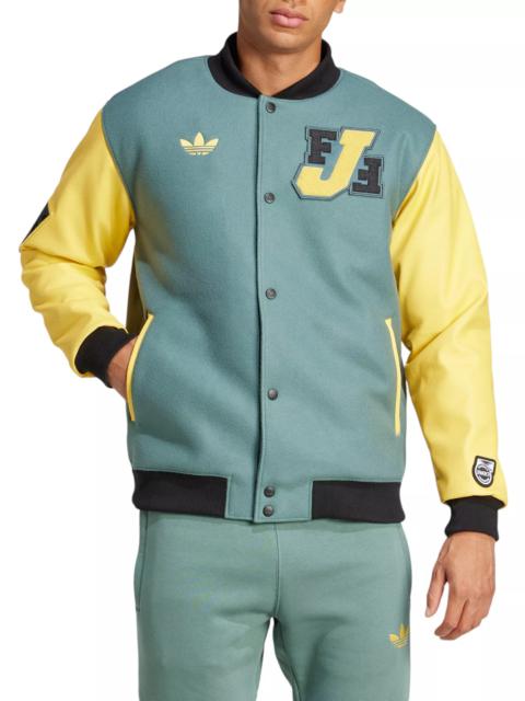adidas adidas Men's Jamaica 2024-25 Green Varsity Jacket