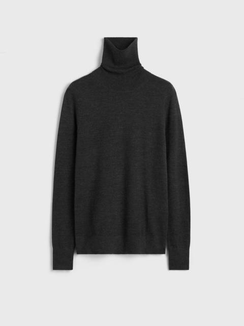 TOTEME Fine turtleneck charcoal