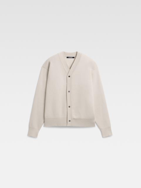 JACQUEMUS The buttoned cardigan
