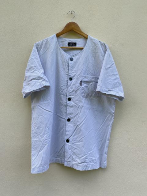 Other Designers Vintage - Vintage 90s Versace Striped Buttonups