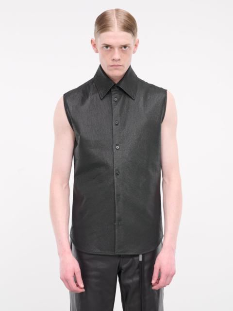 Boldewijn Leather Sleeveless Shirt