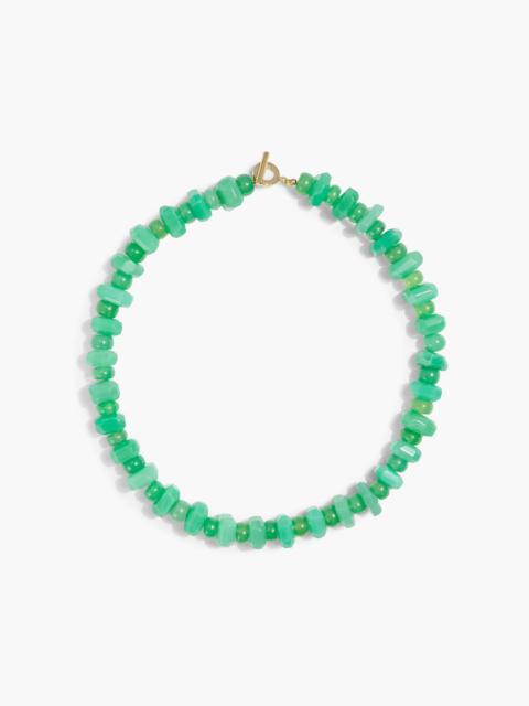 Jennifer Behr Luana gold-tone chrysoprase necklace
