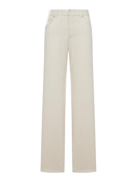 FENDI STRAIGHT FIVE-POCKET JEANS