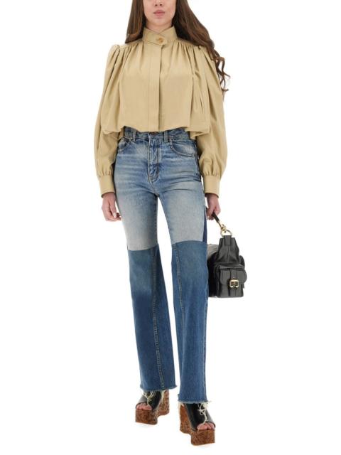 Chloé Chloé Women Patchwork Denim Jeans