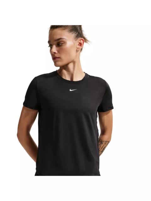 Nike Women's One Classic Dri-FIT Short-Sleeve Top -Black