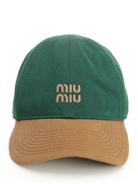 Miu Miu Miu Miu Women Drill Baseball Cap
