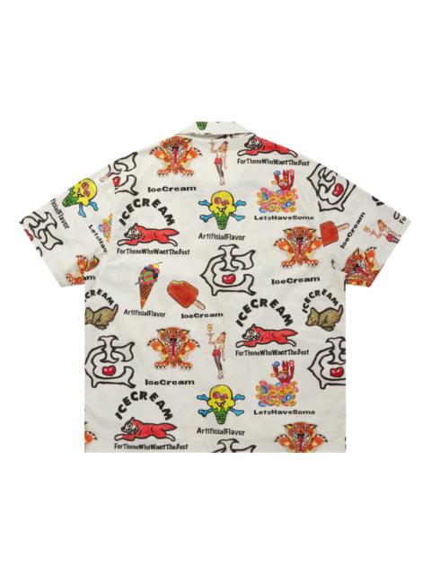 ICECREAM OPEN COLLAR SHIRT