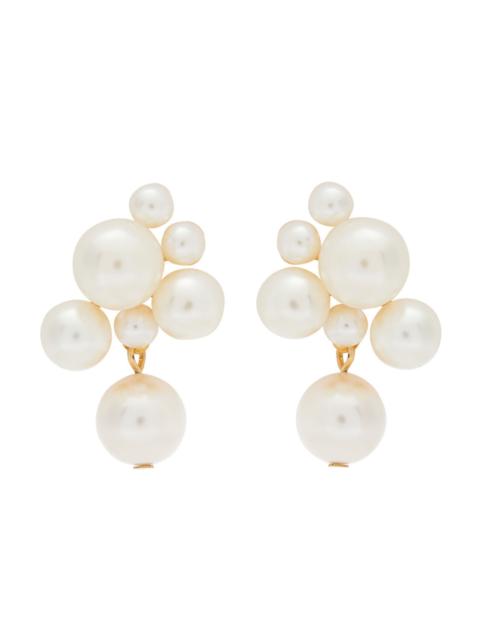 Jennifer Behr Jennifer Behr Perlita 18kt Gold-plated Drop Earrings