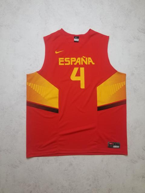 Nike SPAIN ESPANIA #4 PAU GASOL 2014-2015 BASKETBALL SHIRT JERSEY
