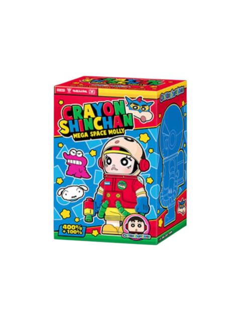 POP MART Pop Mart Mega Space Molly Crayon Shinchan Blind Box 100% & 400% Set