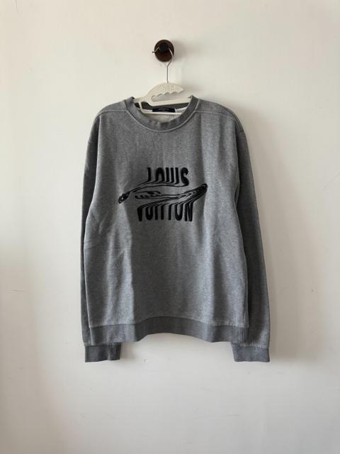 Louis Vuitton Louis Vuitton Distorted Logo Sweatshirt