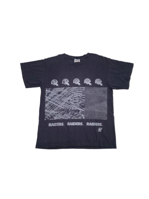 Other Designers NFL - Single Stitch LA Raiders Full Print T-Shirt