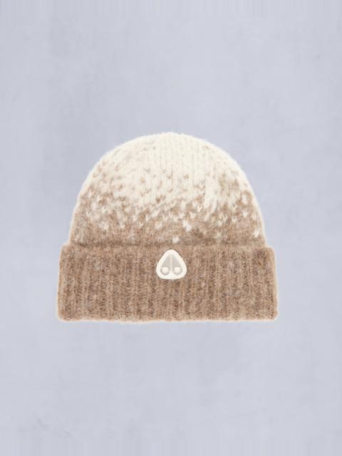 MOOSE KNUCKLES LUNA KNIT BEANIE
