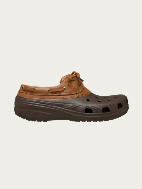 crocs Classic Boat Shoe - Coffee Cognac