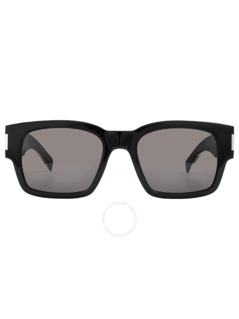 SAINT LAURENT Saint Laurent Grey Square Men's Sunglasses SL 617 001 53